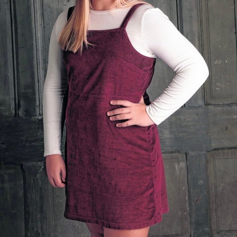 Arula Maroon Skirtall